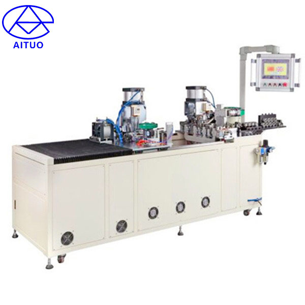 AM156-B Automatic thermocouple glass fiber copper wire probe welding machine