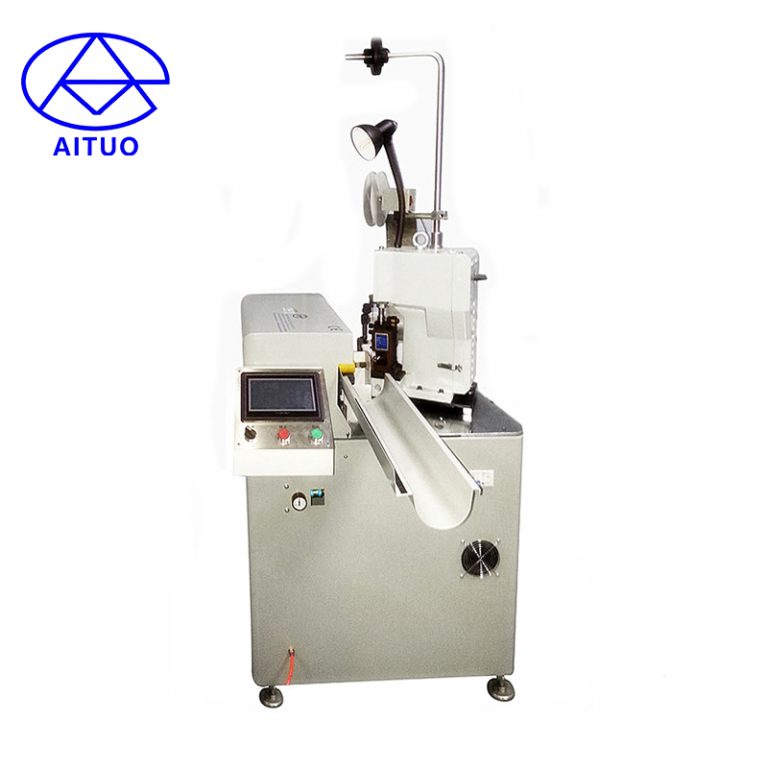 AM204 Automatic Ribbon cable/ Flat cable cutting splitting crimping machine