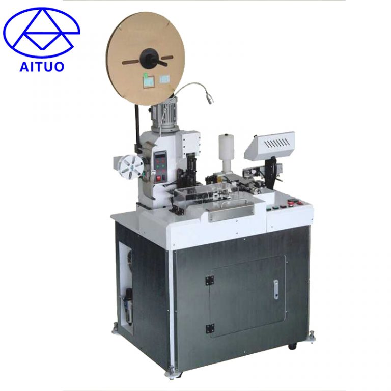AM207 Automatic wire cutting stripping crimping tinning machine