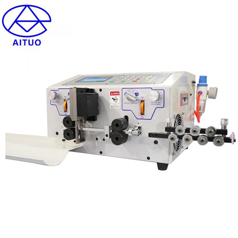 AM606-1 Automatic wire stripping and cutting machine for flat Jacket cable