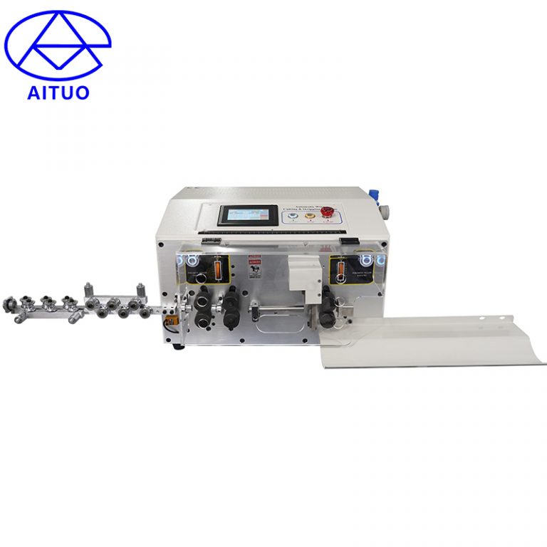 AM607Round sheath inner and outer cutting and stripping machine